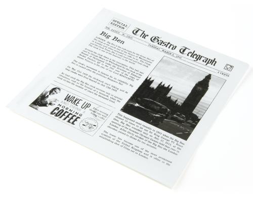 Sier Fettdichte Papiertten News Paper 300 Stck, 130 x 150mm, zwei Seiten offen