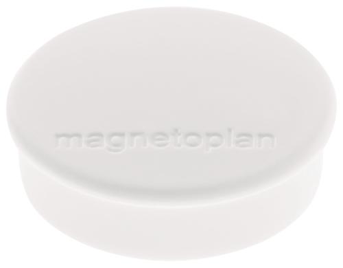 Magnetoplan Magnet Discofix 10 Stck weiss, 25 mm fr 0.3 kg