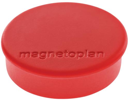 Magnetoplan Magnet Discofix 10 Stck rot, 25 mm fr 0.3 kg