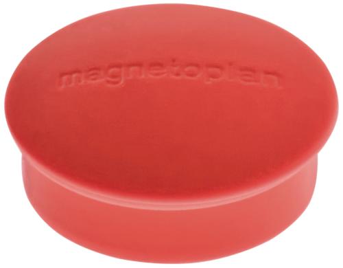 Magnetoplan Magnet Discofix 10 Stck rot, 19 mm fr 0.1 kg