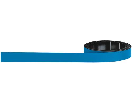Magnetoplan Magnetband selbstklebend blau,15 mm x 1 m