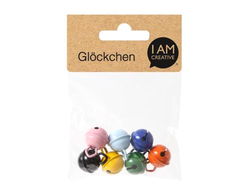 I am Creative Glckchen 15 mm 5 Stck, farbig