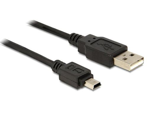 USB-mini-Kabel 0.7m A-MiniB,USB 2.0 für Digitalcameras und externe 2,5 HDDs