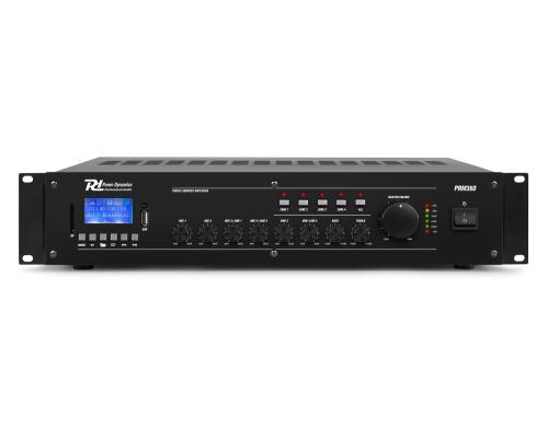 Power Dynamics PRM360 6-Kanal, 4-Zonen Mixer, 100V, 360W