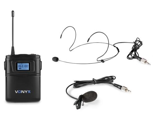 Vonyx WM60B Bodypack + Headset, WM5-Serie