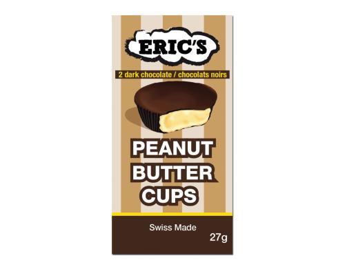 Dark chocolate peanut butter cups 27g