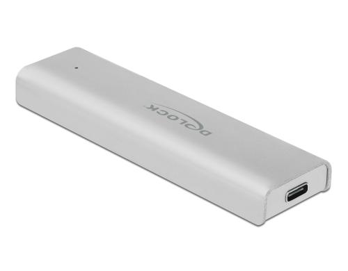 Delock M.2 SATA zu USB.3.2 Gehuse Betrieb von M.2 SSDs an USB3.2 TypC