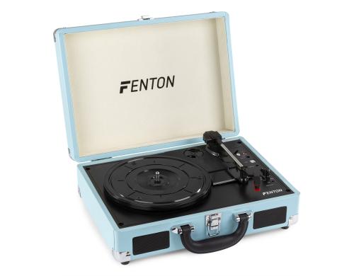 Fenton RP115 Plattenspieler im Koffer mit BT & LS