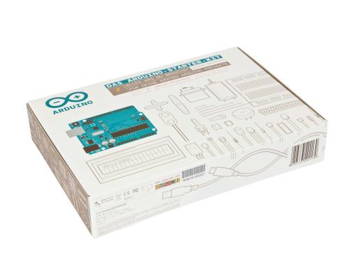 Arduino Starter Kit: Arduino Uno R3,Ital. inkl. Breadboard, Kabel, LEDs, u.v.m.