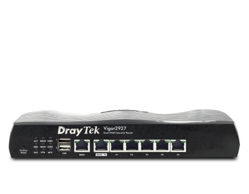 DrayTek Vigor2927 VPN-Router 2xWAN,5xGigaBit LAN,2xUSB,50xVPN,25xSSL