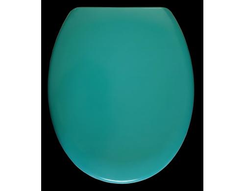diaqua WC-Sitz BARBANA Pacific, Trkis Duroplast, Absenkautomatik, 40-45.5x37.5 cm