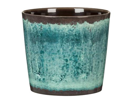 Scheurich bertopf Ocean Glaze, Keramik D oben:17.1cm, D unten: 15.7cm, H:15.6 cm