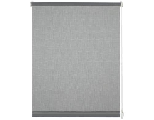 Gardinia EASYFIX Rollo Uni, Hellgrau 60 x 150 cm, 100% Polyester