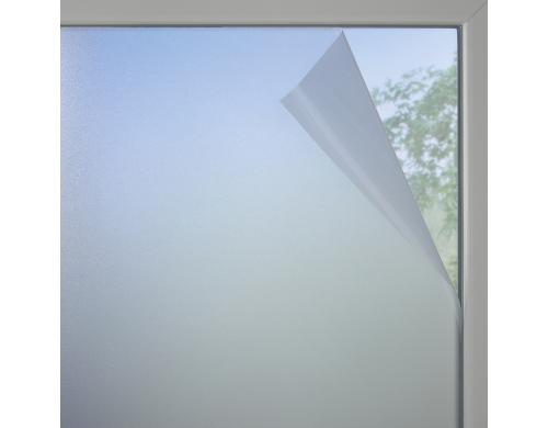 Gardinia Fensterfolie Milchglas, statisch semitransparent, 45x150 cm, 100% PVC
