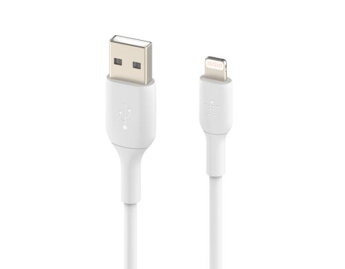 Belkin BOOST CHARGE USB-A-Lightning 1m weiss