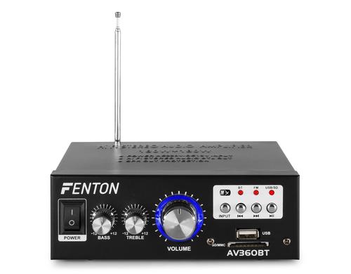 Fenton AV360BT Mini Stereo HiFi Verstrker