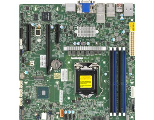 Supermicro X12SCZ-TLN4F: LGA1200 Intel W480, 4xDDR4, PCIe