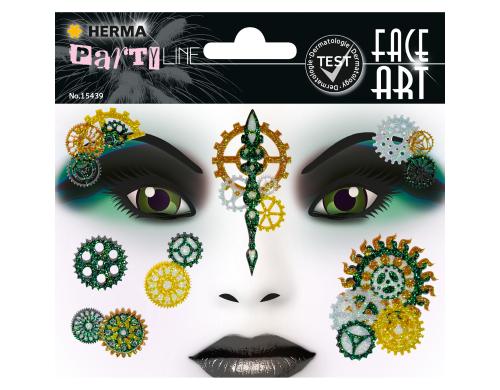 Herma Tattoos Face Art Marie 1 Blatt, Material: Folie