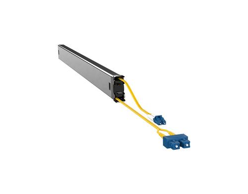 Patchbox Plus+ LR, Singlemode LC-SC 2.7m LWL Kabel Kassette, ausziehbar