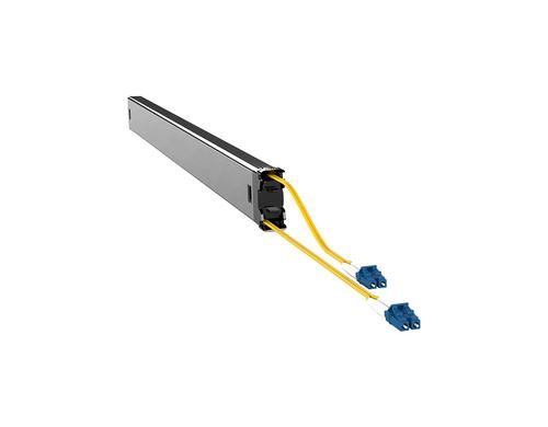 Patchbox Plus+  LR, Singlemode LC-LC 2.7m LWL Kabel Kassette, ausziehbar