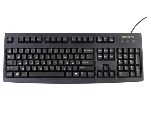 Cherry Tastatur G83-6104LUNRB, USB US-Kyrillisch, schwarz