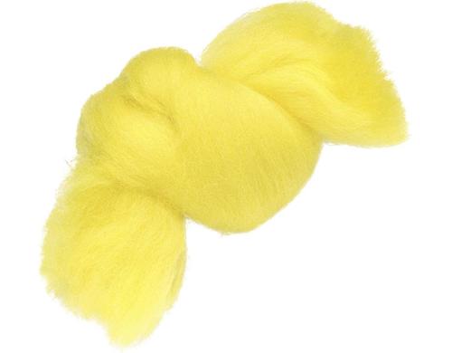 Heyda Mrchenwolle gelb 50g, 100% Schafwolle
