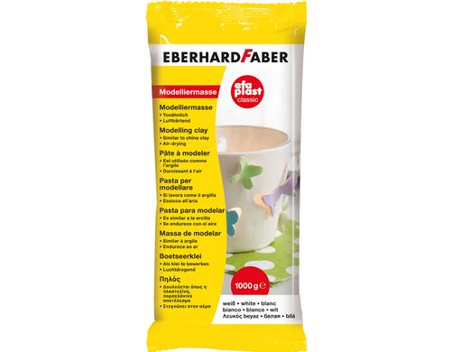 Eberhard F. Modellierm.EFA PLAST classic 1kg, weiss