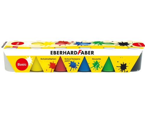 Eberhard F. Schulmalfarben Set basic 6 x 25 ml