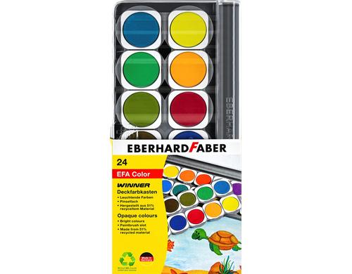 Eberhard F. Wasserfarbe deckend Winnter Kunststoff, 24er Set