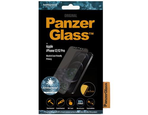 Panzerglass Displayschutz CF, Privacy, AB fr iPhone 12/12 Pro