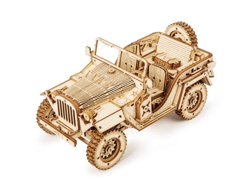 Army Jeep Holzbausatz