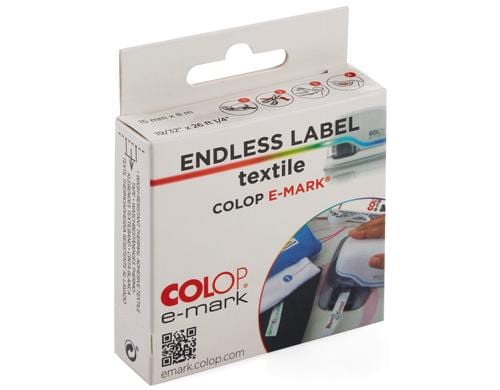 Colop E-Mark Etiketten endlos Textil 1 Rolle