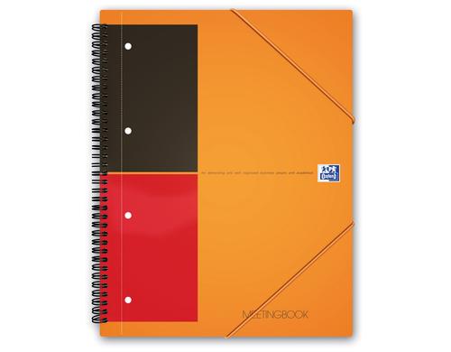 Oxford Meetingbook 80g/qm, A4+, 80 Seiten, liniert 6mm