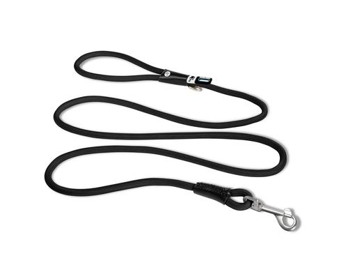 Curli Stretch Comfort Leash black L  10 mm, 1.8m