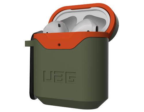 UAG Hardcase olive/orange Apple Airpods