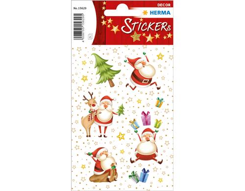 Herma Weihnachtssticker Frhliche Weihnacht 2 Blatt, 30 Sticker