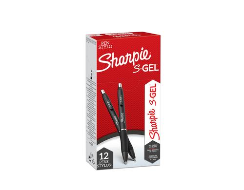 Sharpie GEL-Schreiber 0.7mm schwarz, 12er Schachtel