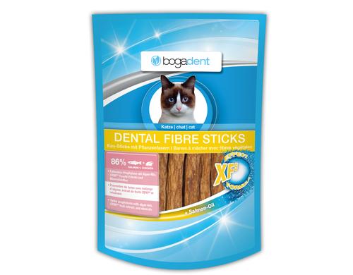 bogadent Dental Fibre Sticks fr Katzen mit Lachs, 50g