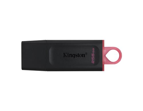 Kingston DataTraveler Exodia 256GB, USB 3.2 mit Schutzkappe & Schlsselring (rot)