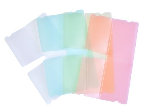 Faltbox 19.2x12 4er Set fr Hygienemasken, farbig Assortiert