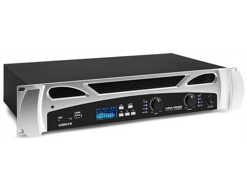 Vonyx VPA1500 Stereo-Endstufe, 2x 750W mit Mediaplayer