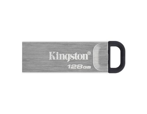 Kingston DataTraveler Kyson 128GB, USB 3.2 mit kappenlosem Metallgehuse