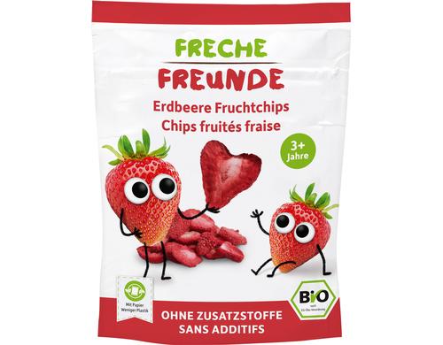 Freche Freunde Fruchtchips Erdbeere 12g