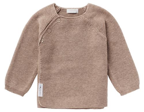 Noppies Langarmshirt knit Pino Taupe Melange Gr. 74