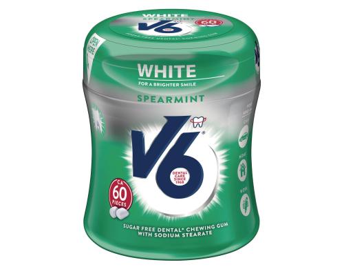 V6 White Spearmint Bottle 87g