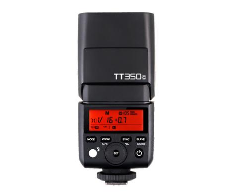 Godox TT350C, Canon TTL Systemblitzgert mit Ni MH Akku