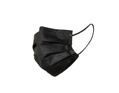 Black Mask Hygiene-Maske, 50 Stk. Mund-Nasen-Schutz, non-medical