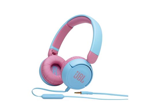 JBL JR310 On-Ear Kinderkopfhrer rosa/hellblau, Lautstrkebegrenzung