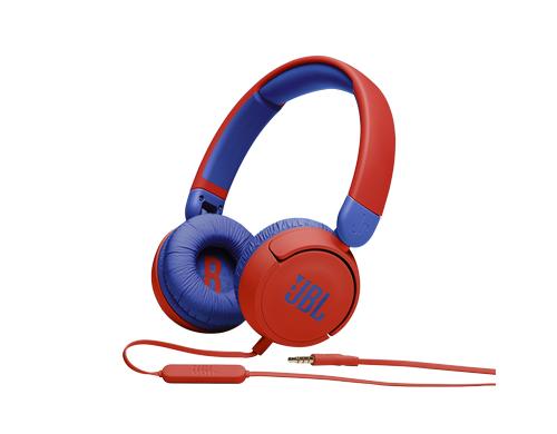 JBL JR310 On-Ear Kinderkopfhrer rot/blau, Lautstrkebegrenzung