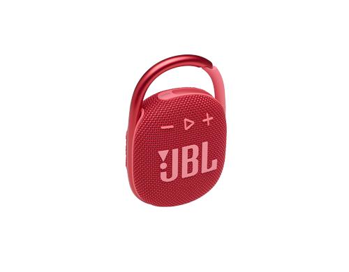 JBL CLIP 4, Bluetooth Speaker, Rot Bluetooth, Wasserfest, 10h Akku